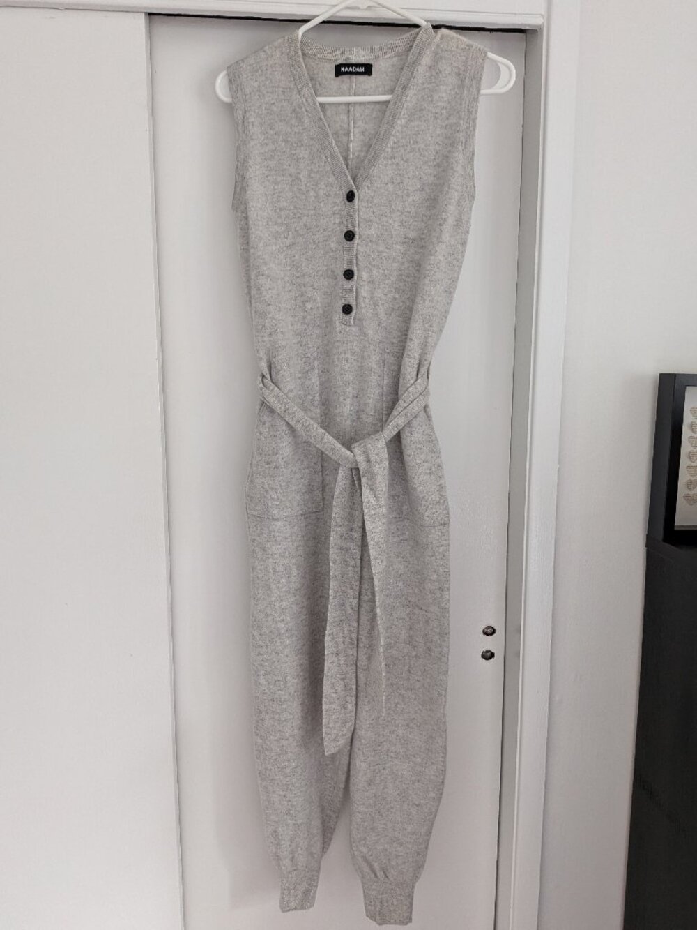 NAADAM Cashmere Sleeveless Jumpsuit